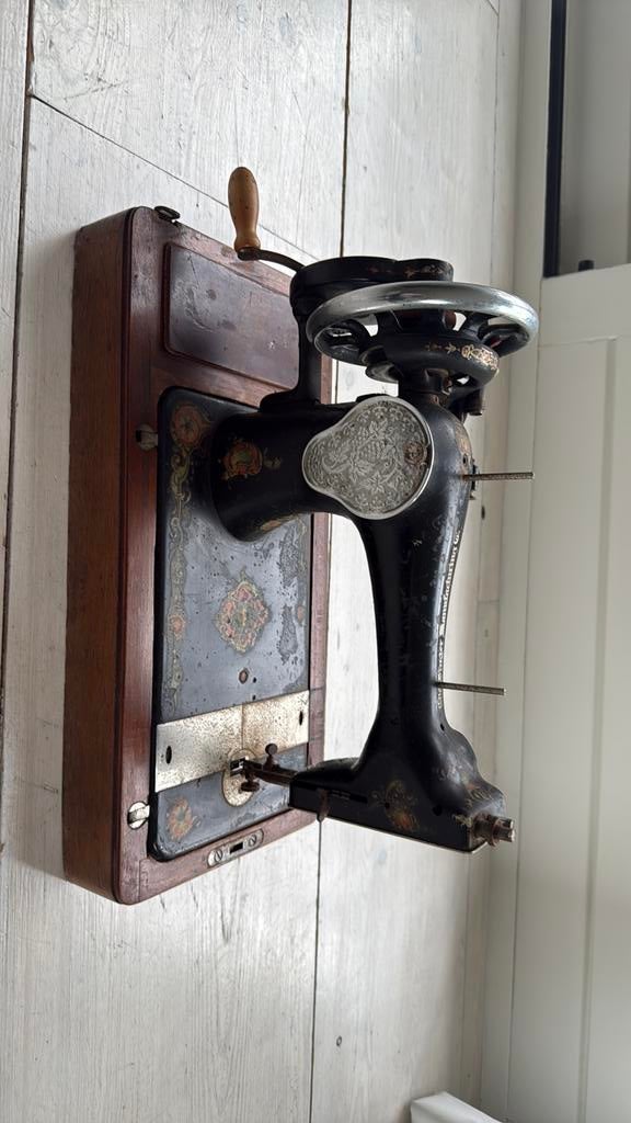 Antieke Singer Naaimachine - Decoratief Stuk, Antiek en Kunst, Antiek | Naaimachines, Ophalen of Verzenden