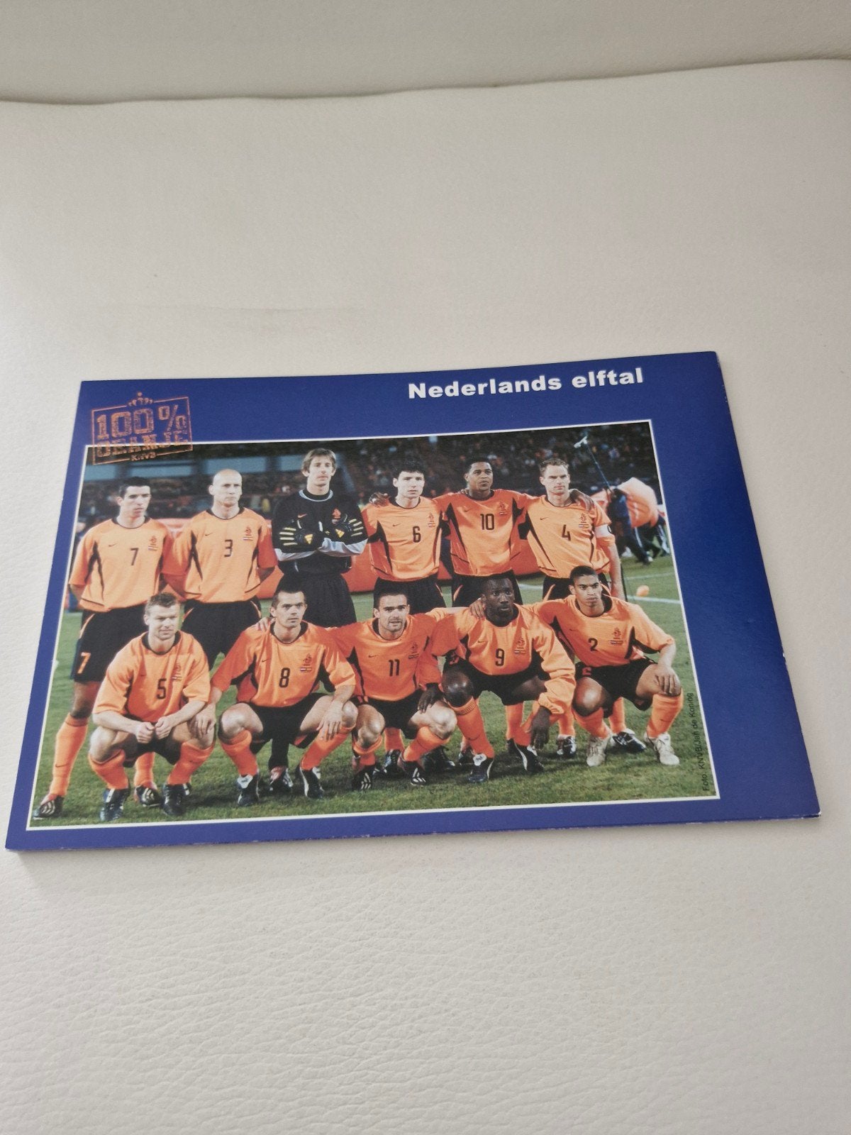 Nederlands elftal 2002/2003 Wedstrijdkalender, Ophalen of Verzenden, Gebruikt, Overige binnenlandse clubs, Poster, Plaatje of Sticker