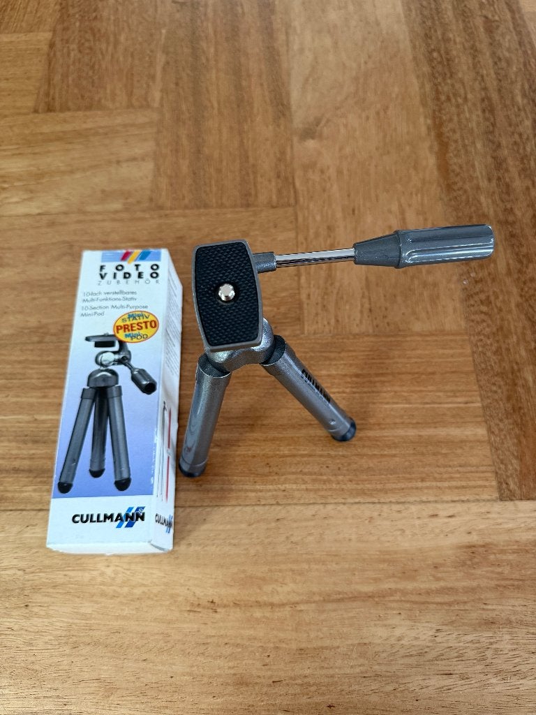 Cullmann Mini Statief - Stevig en Compact, Cullmann, 125 cm of minder, Ophalen of Verzenden, Zo goed als nieuw