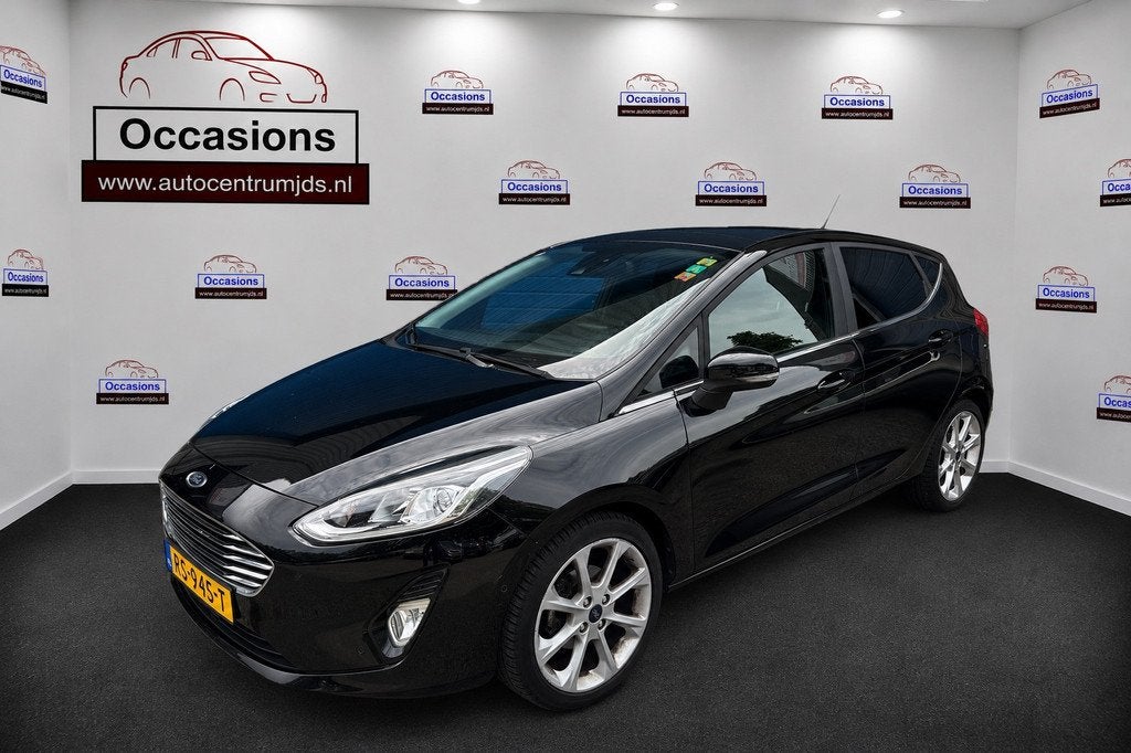 Ford Fiesta 1.0 EcoBoost Titanium. NAP , Panodak , airco !, Auto's, Voorwielaandrijving, 1063 kg, Gebruikt, 100 pk