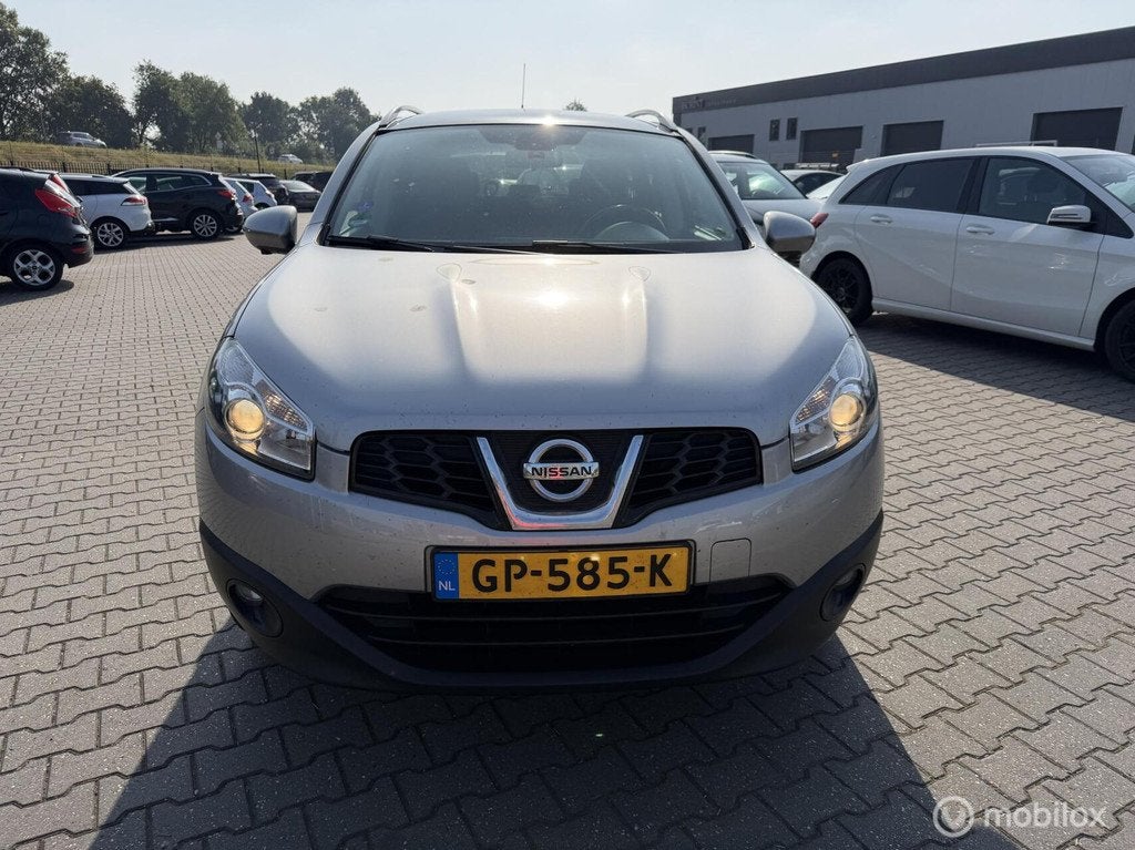 Nissan Qashqai +2 2.0 Tekna 7zits navi camera, Auto's, Euro 5, Stof, Gebruikt, Zwart