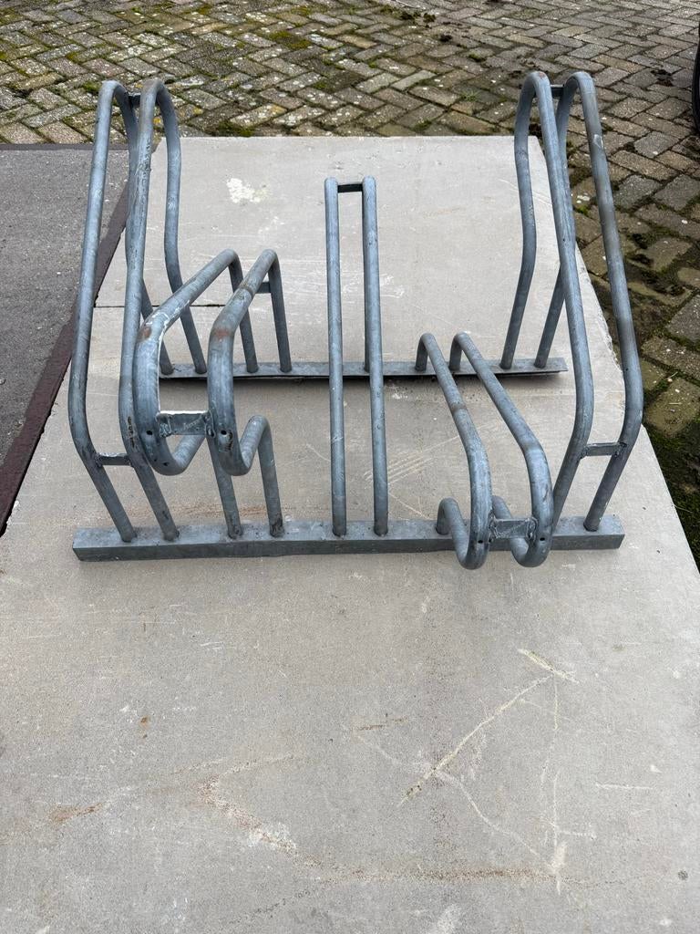 Metalen fietsenrek voor meerdere fietsen, Ophalen of Verzenden, Gebruikt