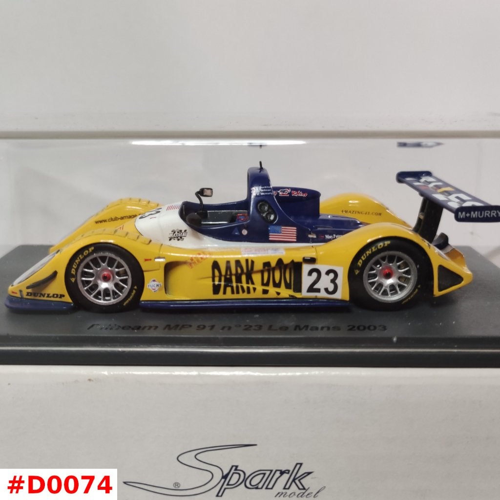 Pilbeam MP 91 Dark Dog #23 Le Mans 2003 SPARK 1:43 SCOT03, Hobby en Vrije tijd, Modelauto's | 1:43, Ophalen of Verzenden, Nieuw