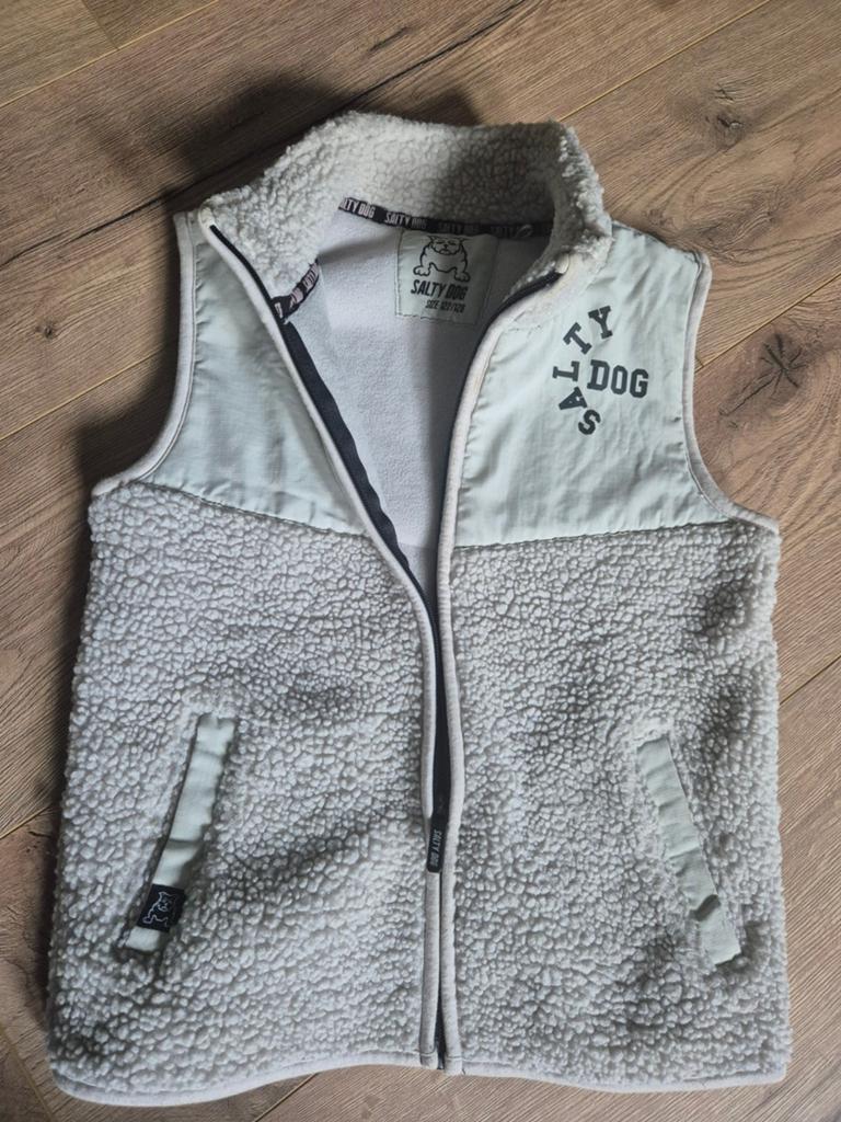 Salty Dog Bodywarmer Maat 122/128 (valt als 134/140) zgan, Jongen of Meisje, Ophalen of Verzenden, Zo goed als nieuw, Salty Dog