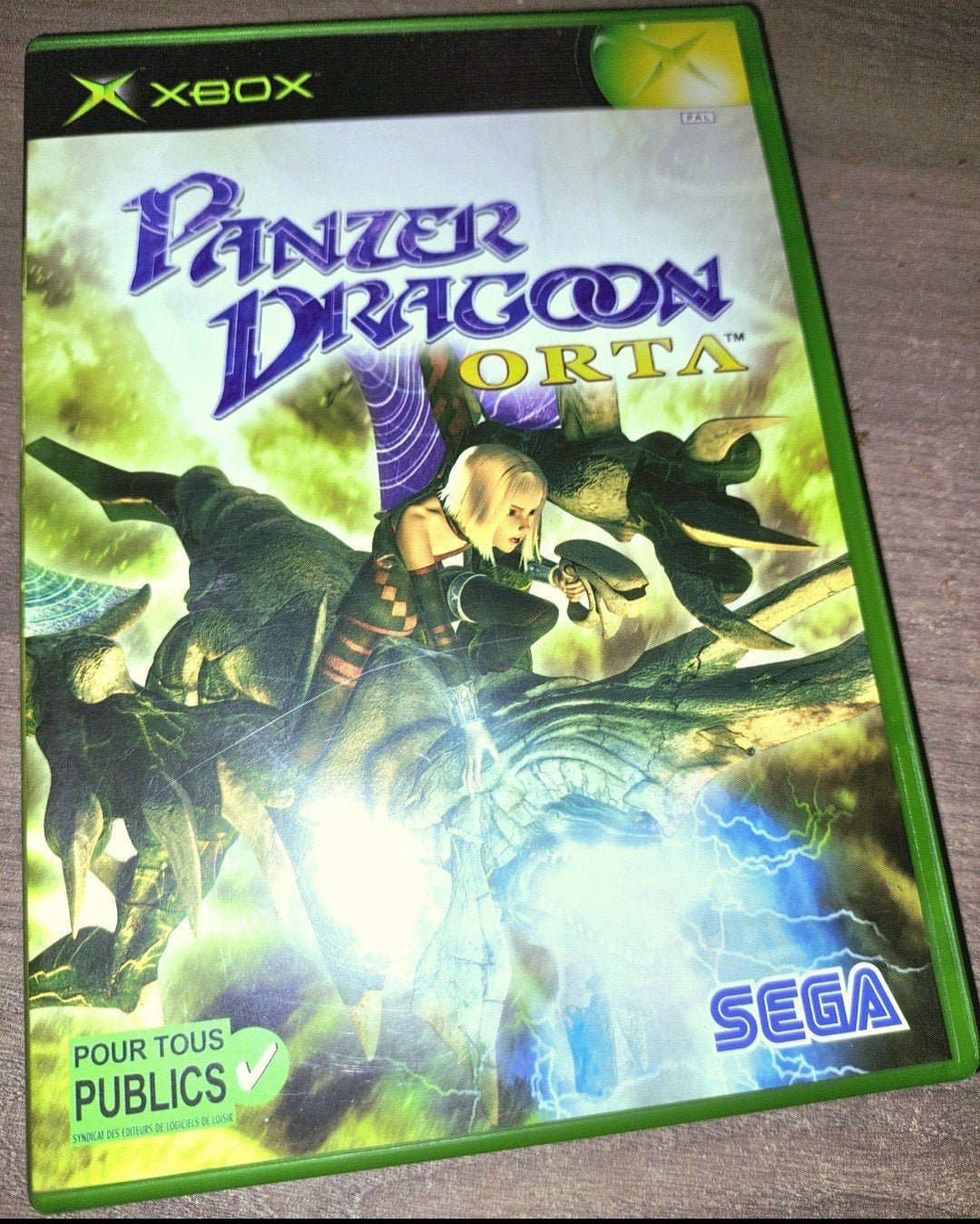 Panzer dragoon orta xbox z.g.a.n., Shooter, 1 speler, Ophalen of Verzenden, Zo goed als nieuw