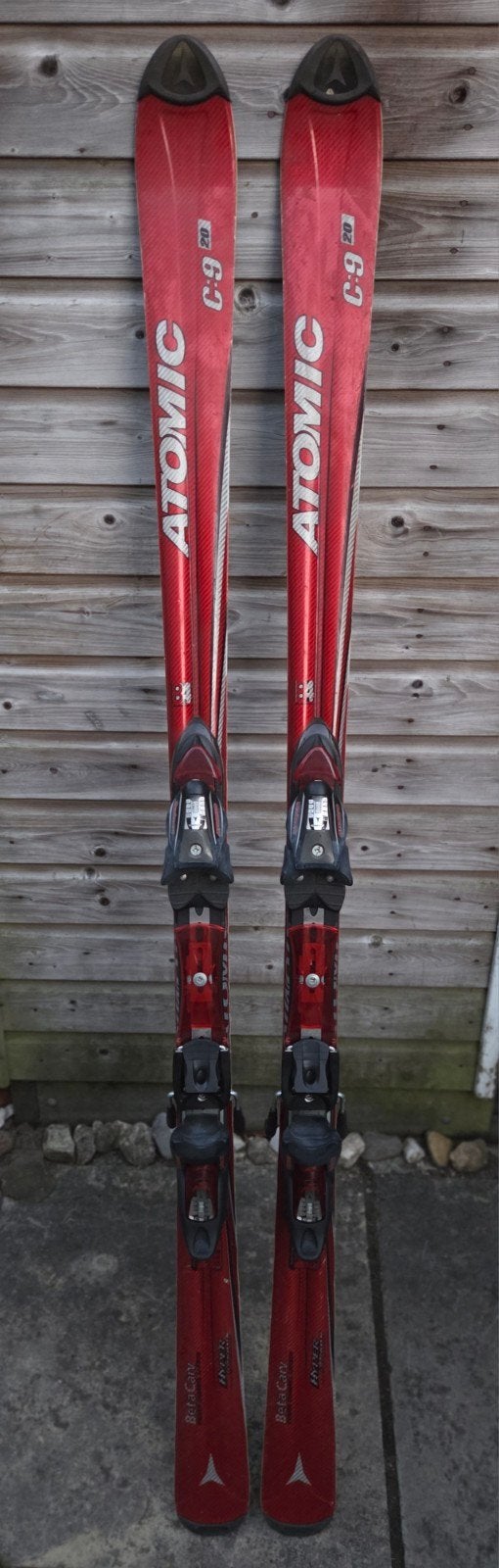 Atomic C-9 20 Beta Carv ski's met bindingen: € 59,95 !!!, Sport en Fitness, 160 tot 180 cm, Gebruikt, Ophalen of Verzenden, Carve