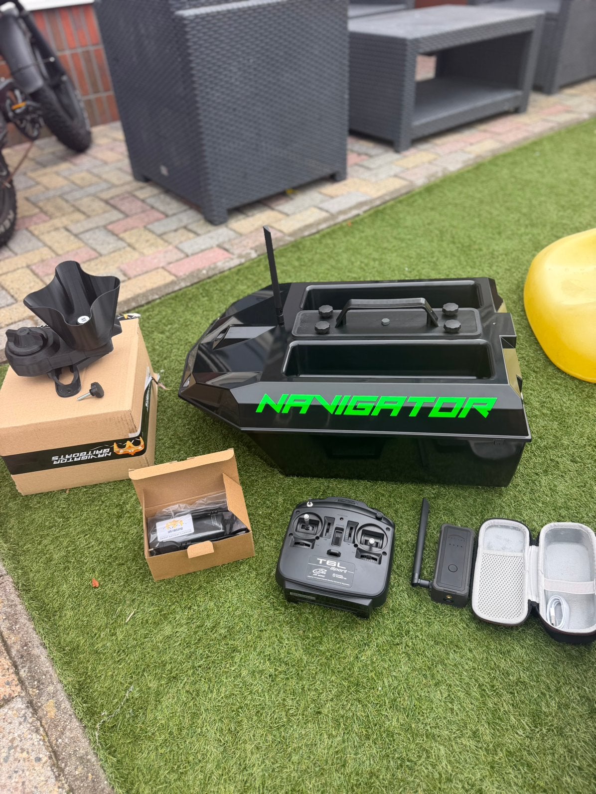 Navigator dieptemeter voerboot (nieuw), Watersport en Boten, Hengelsport | Karpervissen, Ophalen, Zo goed als nieuw, Overige typen