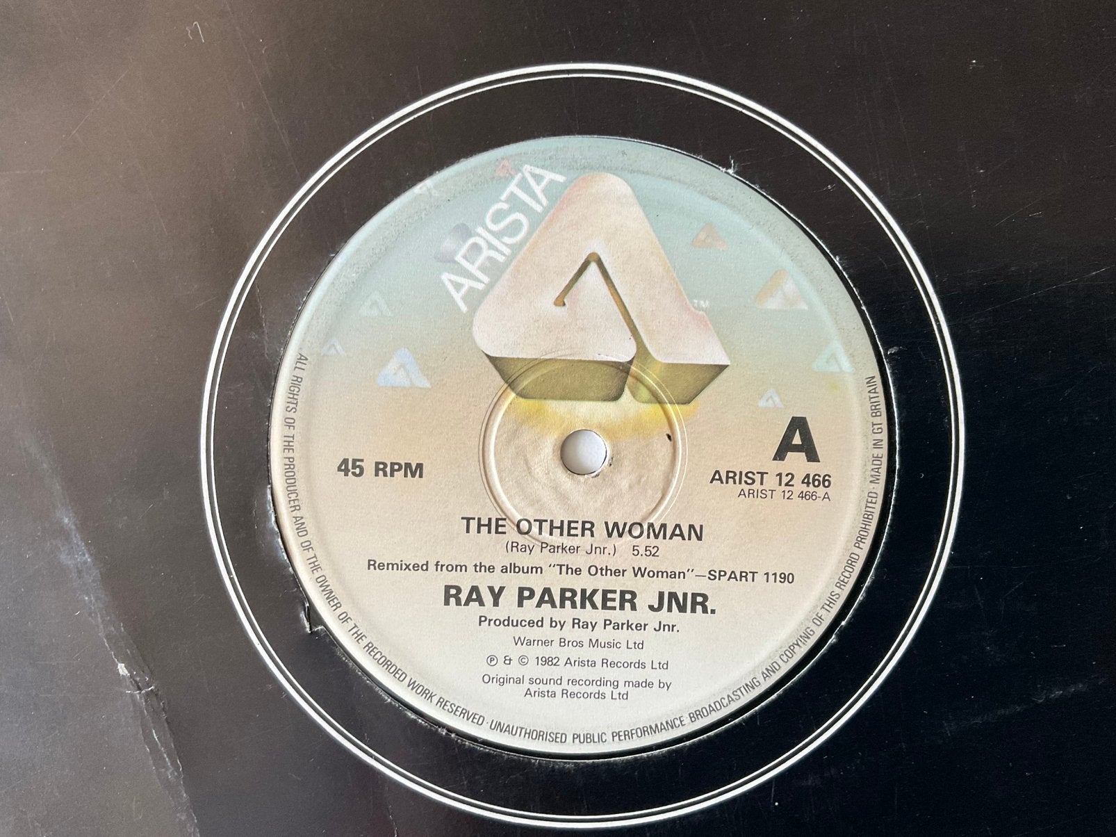Ray Parker jr. .– The Other Woman / Jack And Jill (Back Up.., Gebruikt, Ophalen of Verzenden, Disco, 12 inch