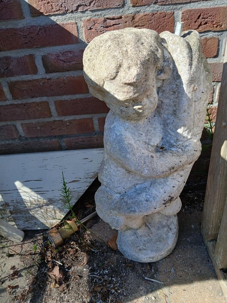 Stenen beeld voor buiten, Tuin en Terras, Ophalen, Steen