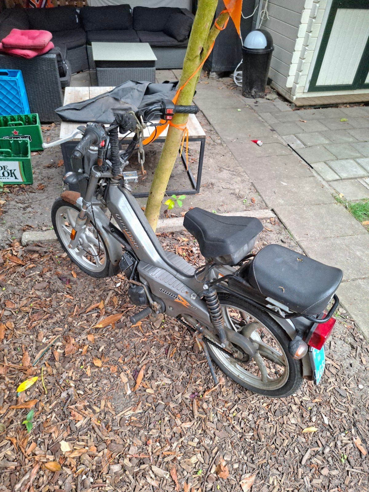Tomos met blauw kenteken, Fietsen en Brommers, Ophalen, Tweetakt, Gebruikt, Tomos