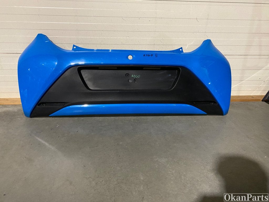 Toyota Aygo achterbumper 52159-0H06, Gebruikt, Ophalen of Verzenden, Toyota, Achter