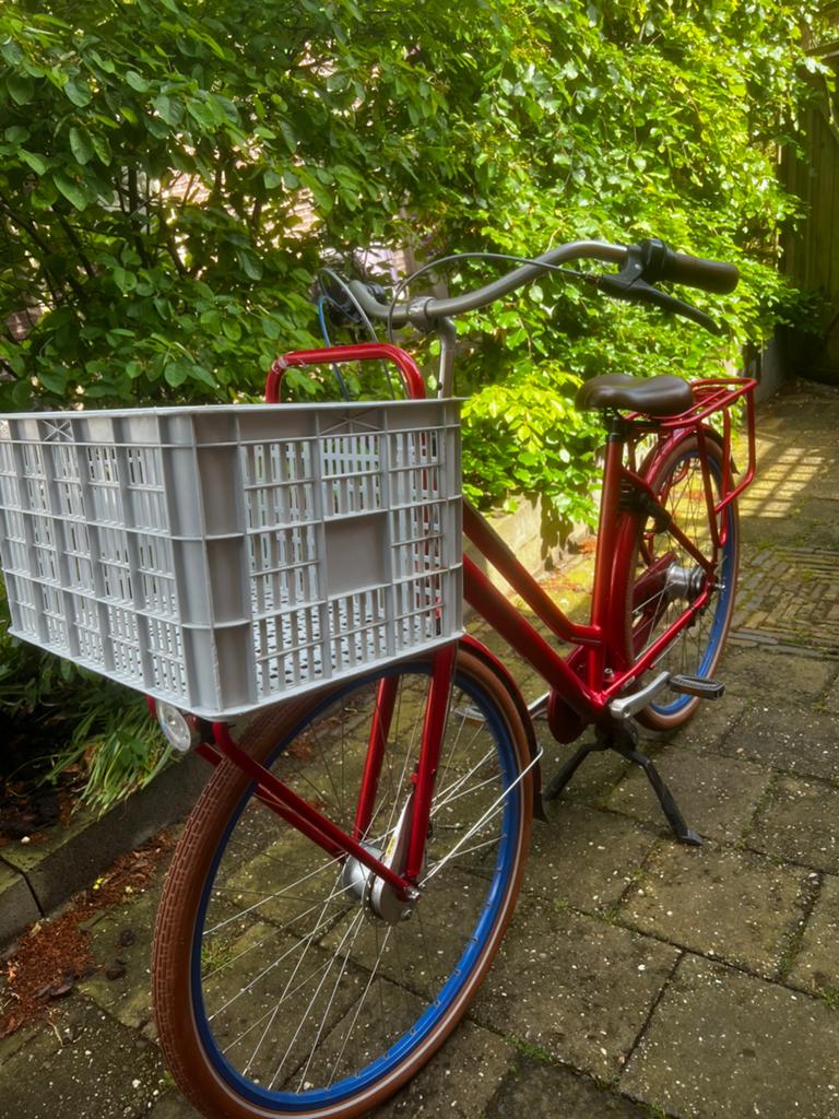 Gazelle heavy duty mamafiets, Ophalen, Versnellingen, 56 cm of meer, Zo goed als nieuw