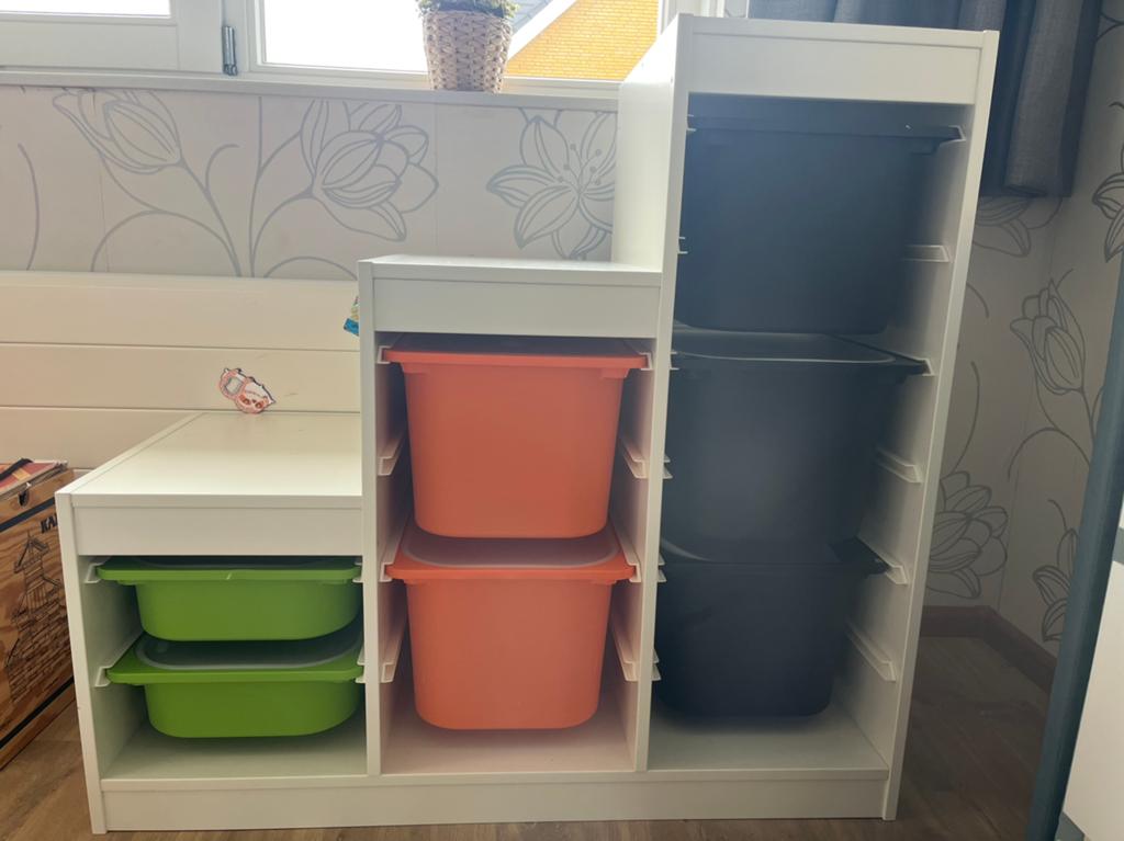 Ikea Trofast kast, Gebruikt, Minder dan 100 cm, 25 tot 50 cm, 50 tot 100 cm