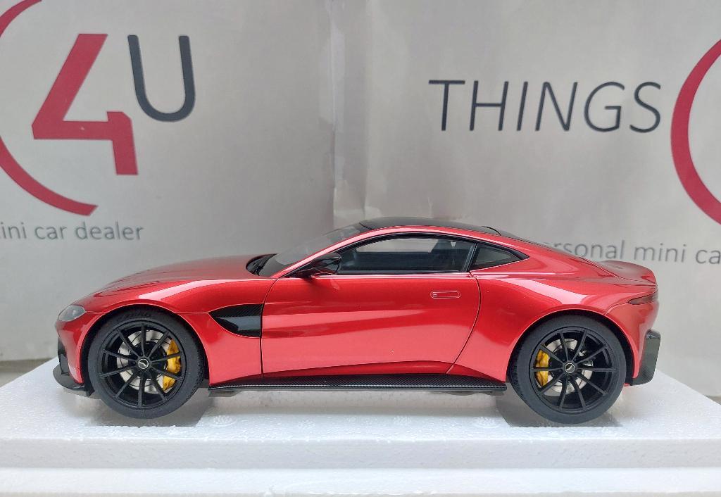 AUTOart 70277 1:18 Aston Martin Vantage Coupe 2019 rood, Ophalen of Verzenden, Nieuw, Auto, Autoart
