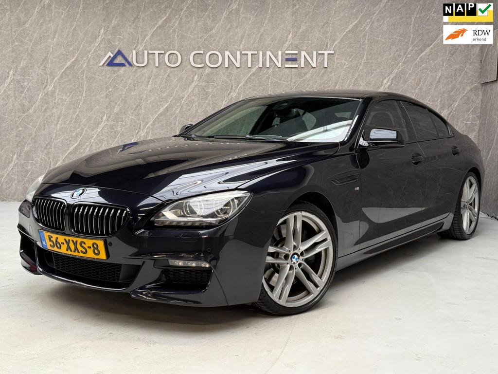BMW 6-serie Gran Coupé 650xi 449 PK / NAP / Dealer Onderhou, Auto's, BMW, Automaat, 4395 cc, Zwart, Vierwielaandrijving