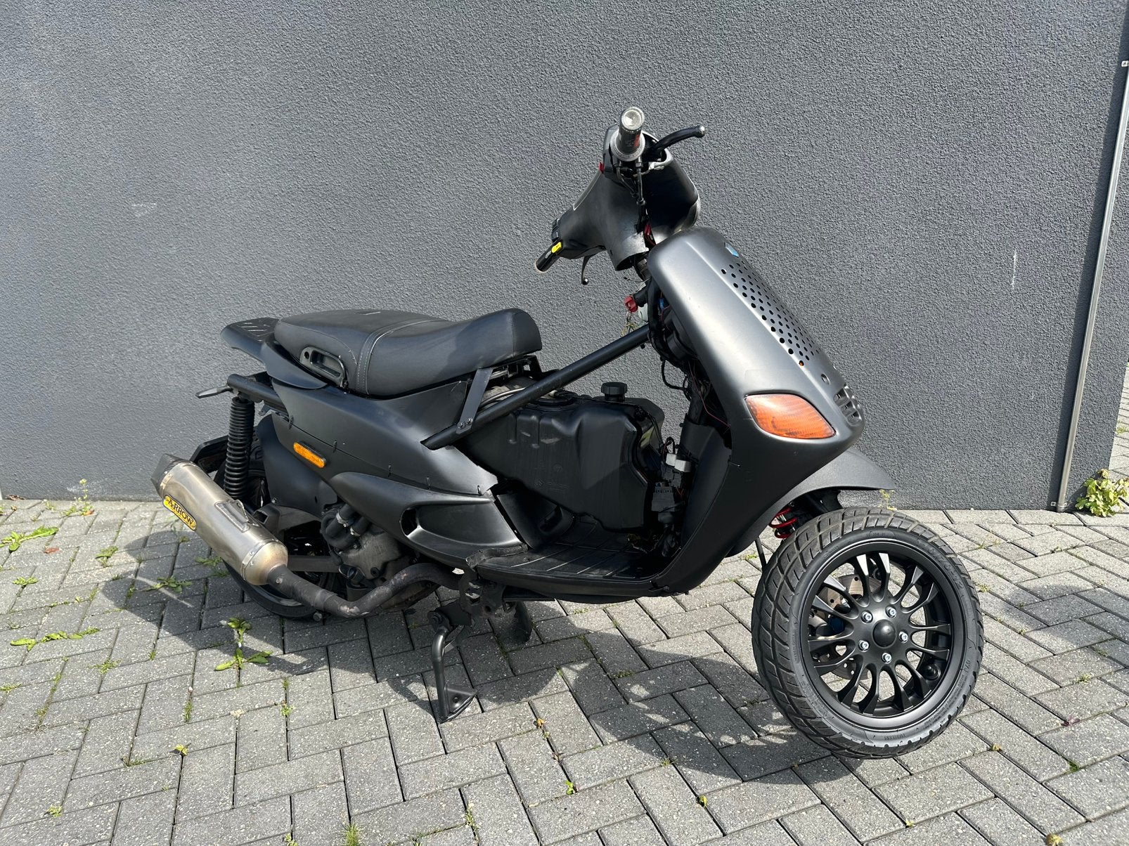 Piaggio Zip type 3 500cc | A2 kenteken | Full Malossi Arrow, Fietsen en Brommers, Scooters | Piaggio, Gebruikt, Zip, Benzine, Ophalen