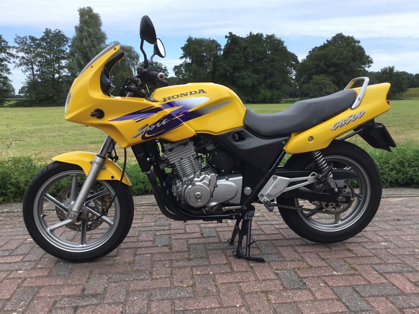 Honda CB500 Sport - A2 rijbewijs - 1999 - 42.000km, Motoren, 2 cilinders, Gebruikt, Particulier, Minimaal motorrijbewijs A2