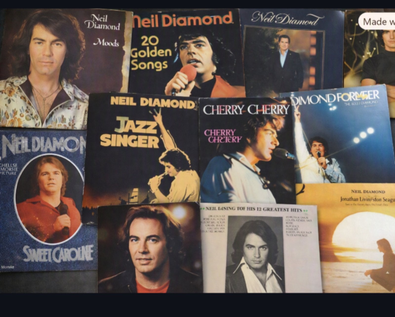 Neil Diamond LP's - Diverse albums van de legendarische arti, LP, Gebruikt, Pop, Ophalen of Verzenden