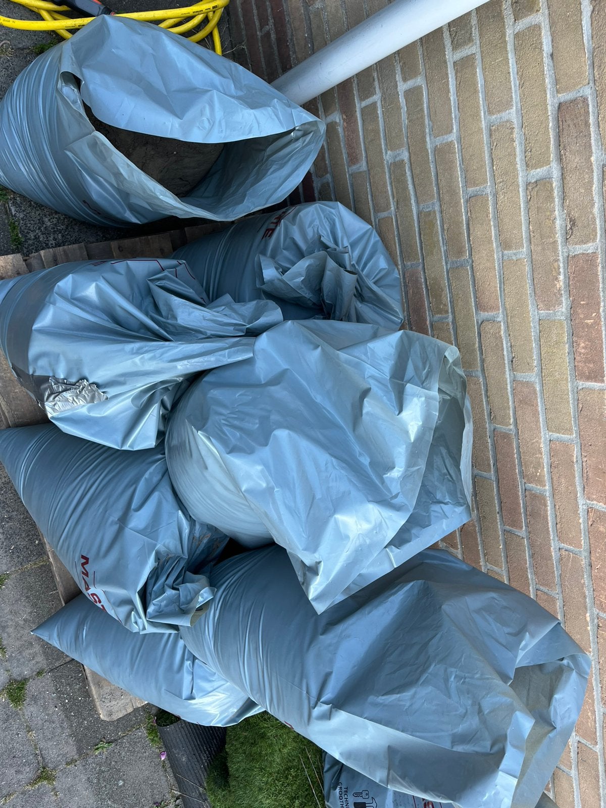 Tuin zand 9 zakken - GRATIS AFHAAL, Ophalen, Zo goed als nieuw, Ophoogzand