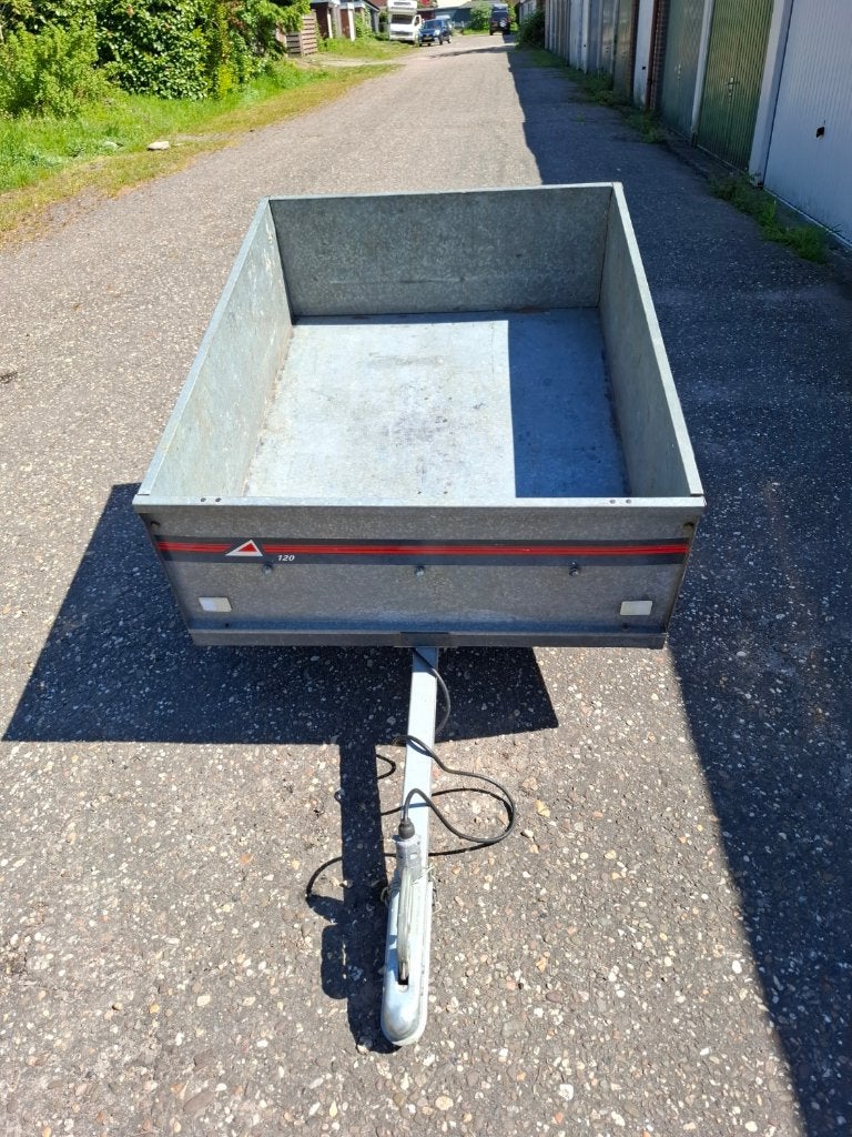 Aanhangwagen (ongeremd) merk ERDE 120 (Gegalvaniseerd frame), Ophalen, Gebruikt
