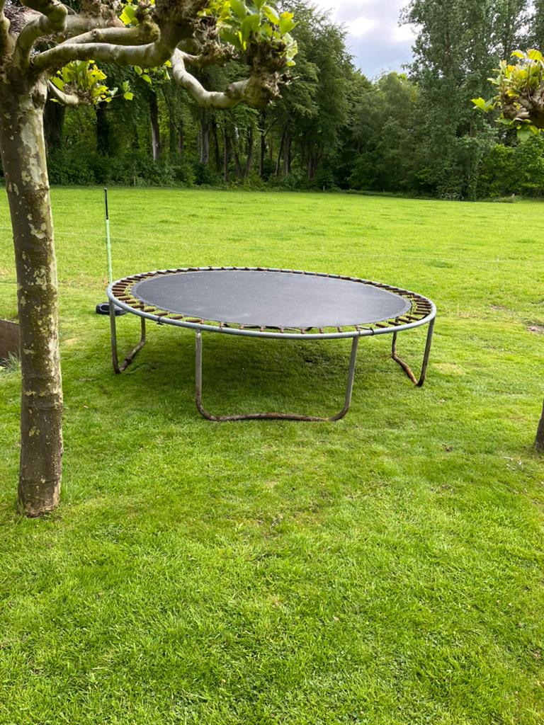 Trampoline 305 cm, Kinderen en Baby's, Speelgoed | Buiten | Trampolines, Ophalen, Gebruikt