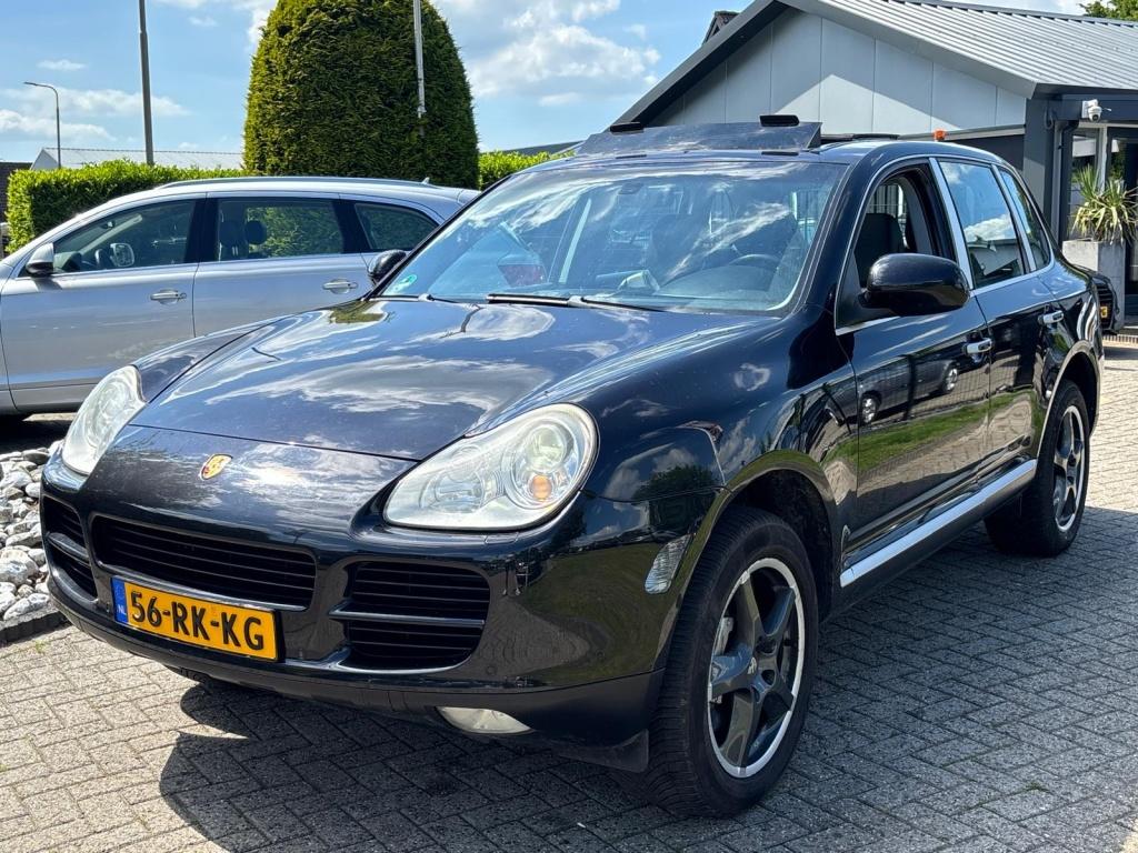 Porsche Cayenne 4.5 S V8 Benzine Zwart Trekhaak Panorama, Auto's, Porsche, Automaat, Cayenne, Zwart, Bedrijf