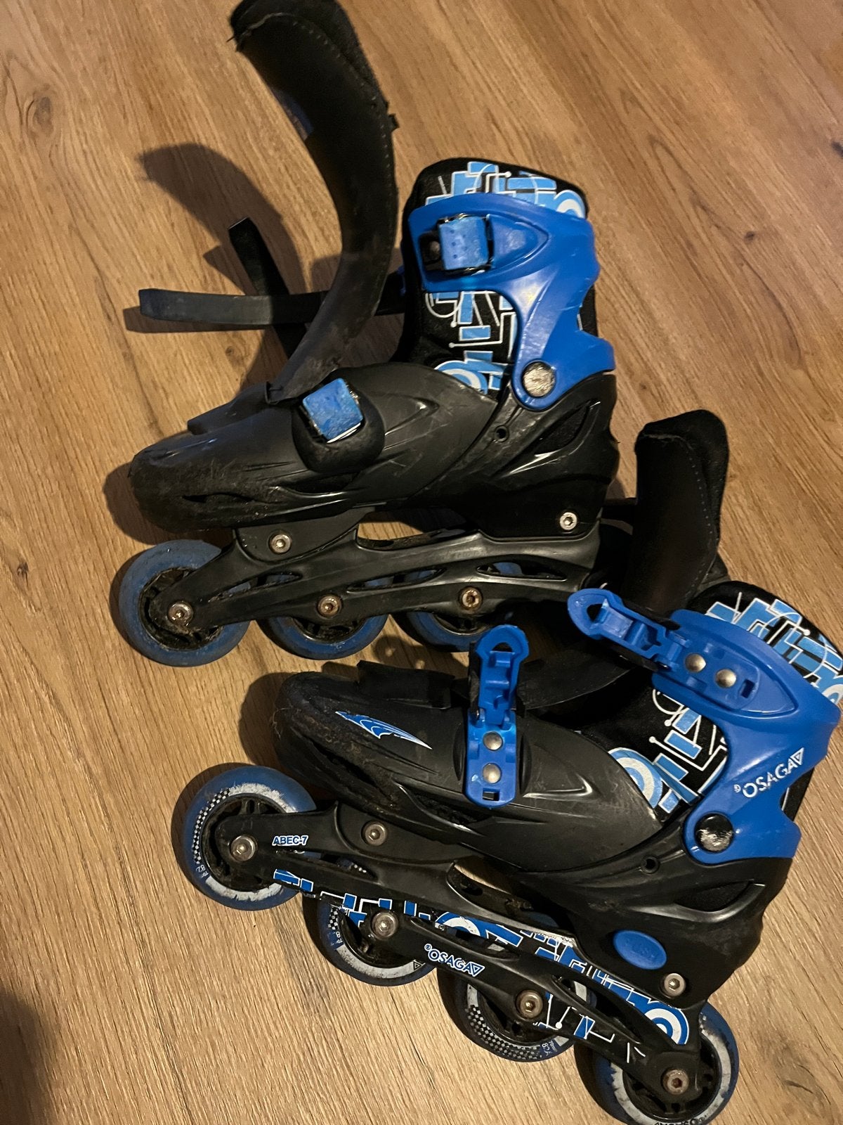 Osaga Inline Skates - Blauw/Zwart - Maat 38-41, Sport en Fitness, Overige merken, Kinderen, Ophalen of Verzenden, Inline skates 4 wielen