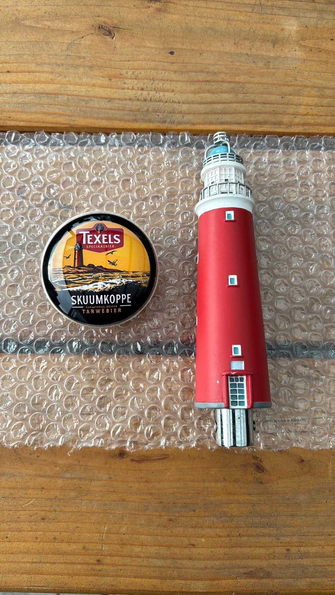Taphendel Texels bier en taplens, Ophalen of Verzenden, Gebruikt, Overige merken