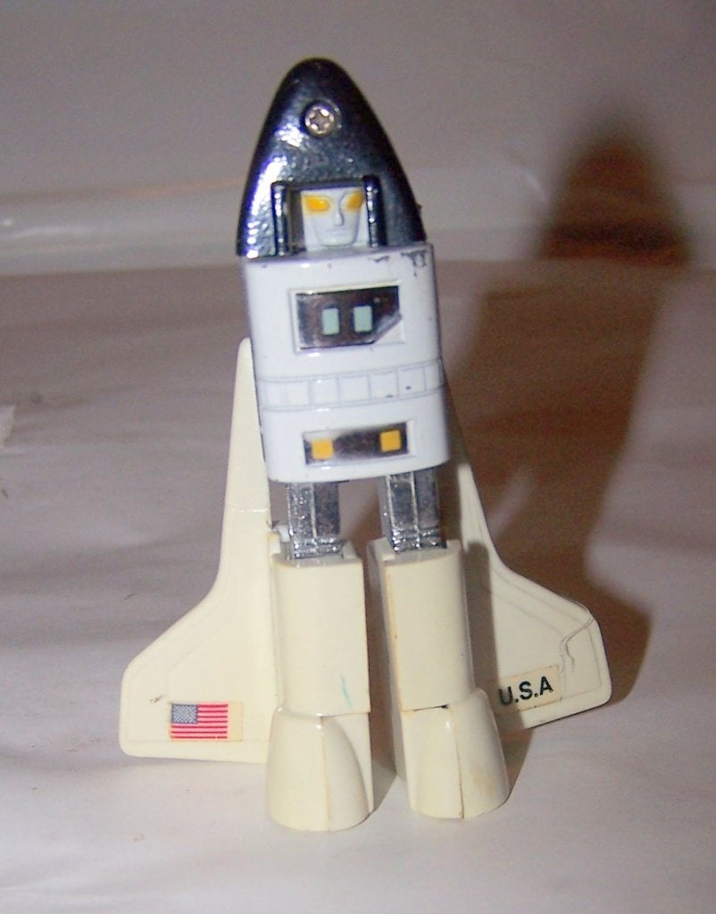 Vintage Spay-C transformer., Verzamelen, Transformers, G1, Ophalen of Verzenden, Zo goed als nieuw