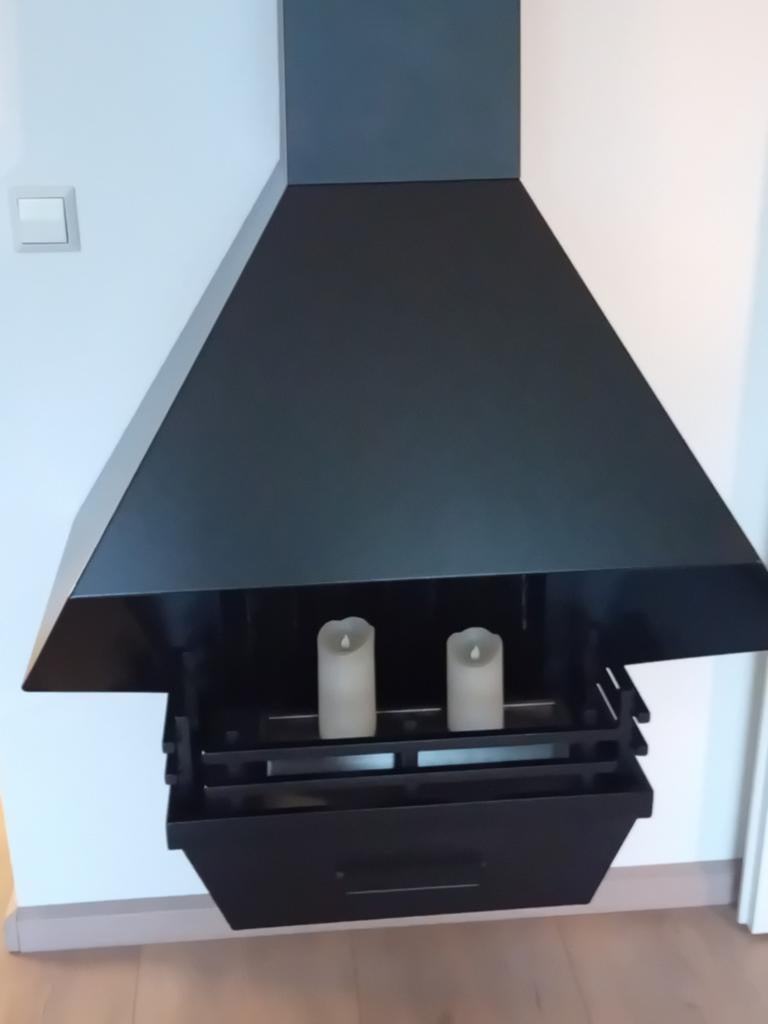 Mooie bio ethanol haard, Ophalen, Zo goed als nieuw, Vrijstaande haard, Overige soorten
