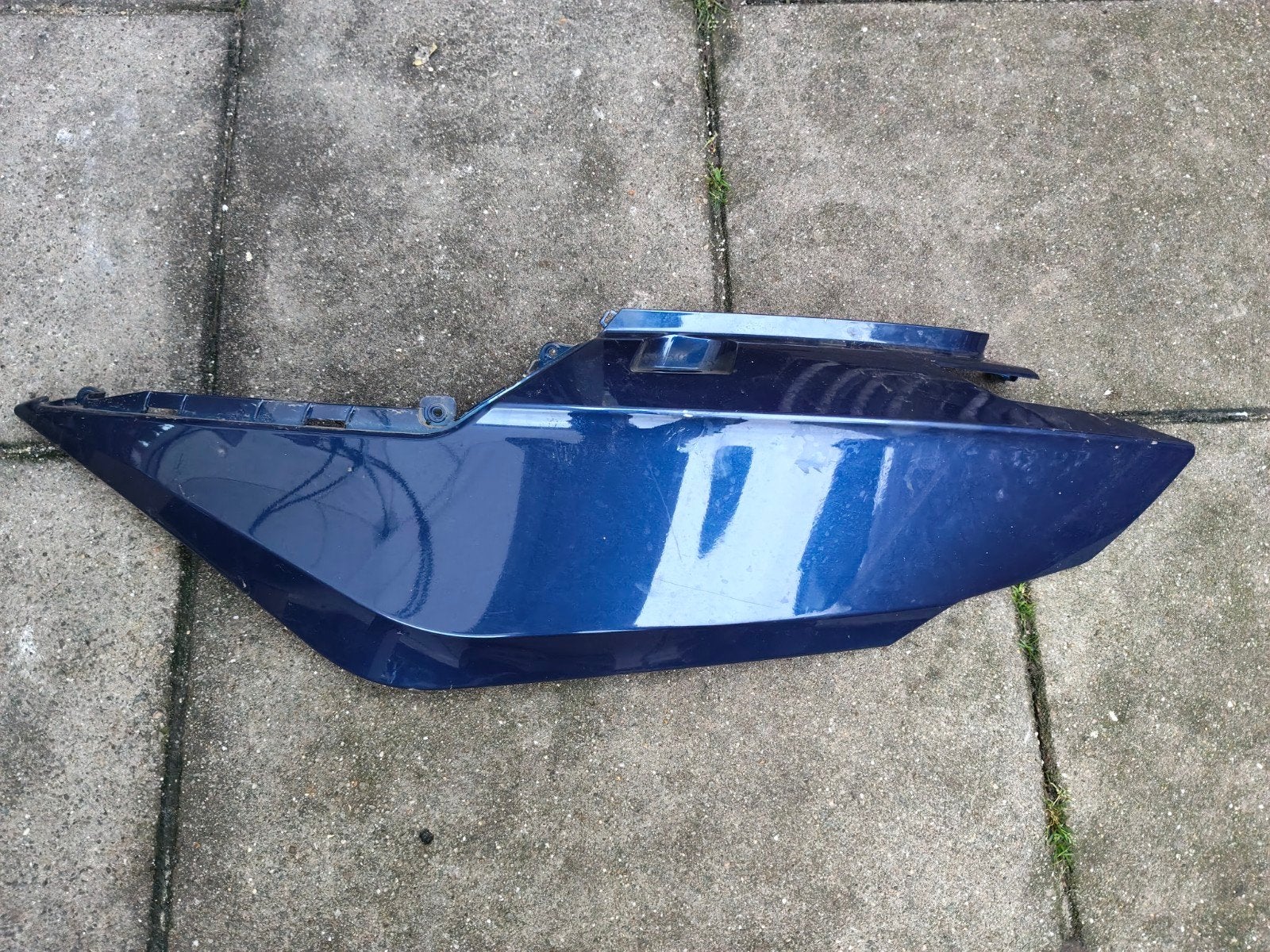 Kymco Dink 2012 zijkappen set - Blauw, Ophalen, Gebruikt, Kap, Kymco