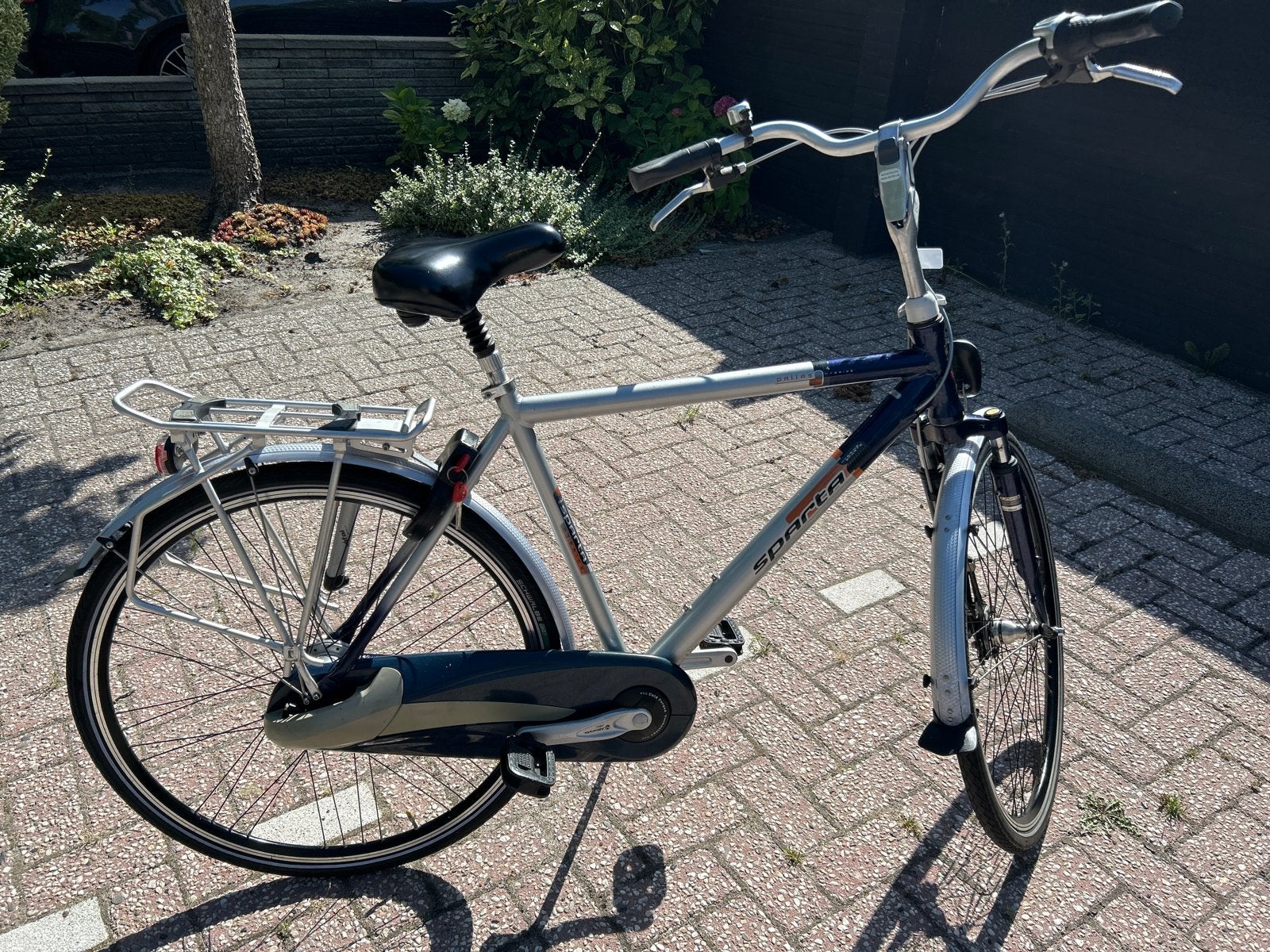 Sparta herenfiets schoolfiets of kroegfiets., Ophalen, Sparta, Gebruikt, Velgrem