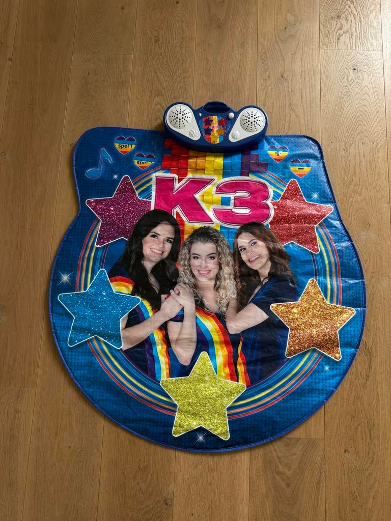 K3 Speelmat / Dansmat met geluid en licht, Kinderen en Baby's, Speelgoed | Overig, Ophalen, Gebruikt, Jongen of Meisje