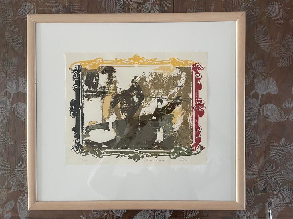 Jacqueline van Rosmalen zeefdruk genummerd en gesigneerd., Antiek en Kunst, Ophalen