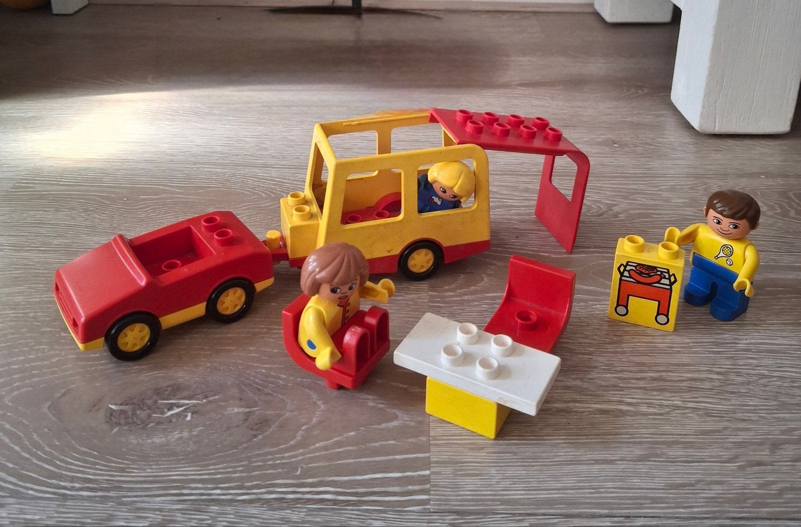 Retro Caravan/ kampeer setje, Ophalen of Verzenden, Zo goed als nieuw, Duplo