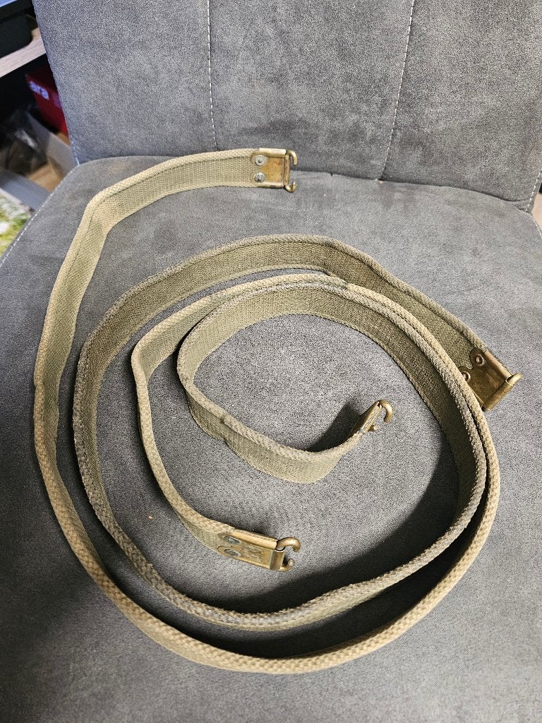 2 x gebruikte draagriem lee enfield, Ophalen of Verzenden, Landmacht, Engeland, Overige typen