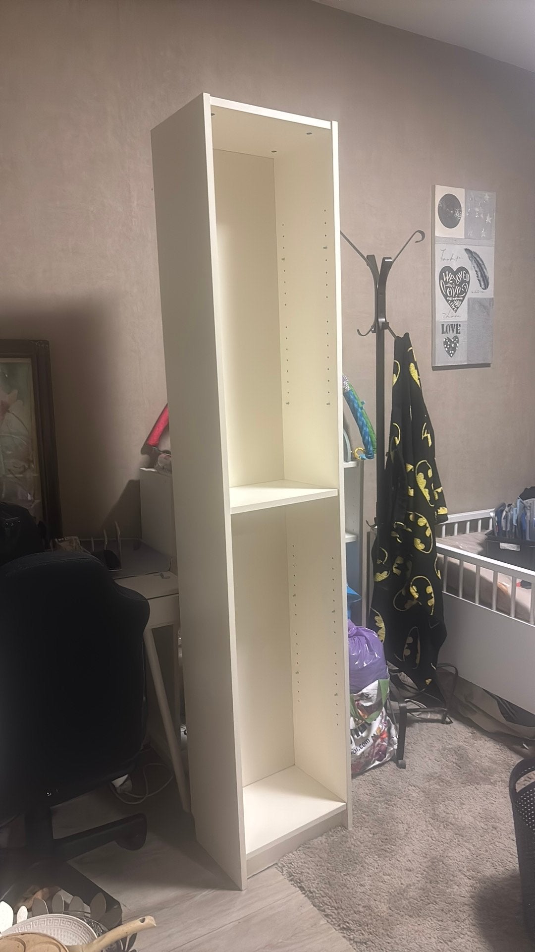 Ikea witte billy kast, Ophalen, Zo goed als nieuw, 25 tot 50 cm, 200 cm of meer