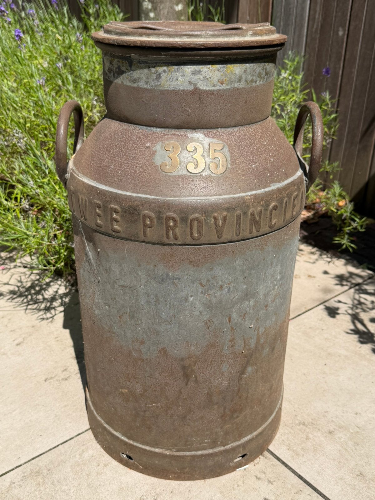 Originele melkbus, zo van de boerderij!, Ophalen of Verzenden, Gebruikt