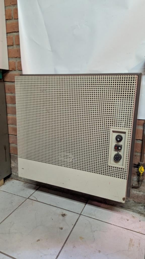 Dru G3T gaskachel voor gevelmontage, Ophalen, Gebruikt, Gas, Gevelkachel