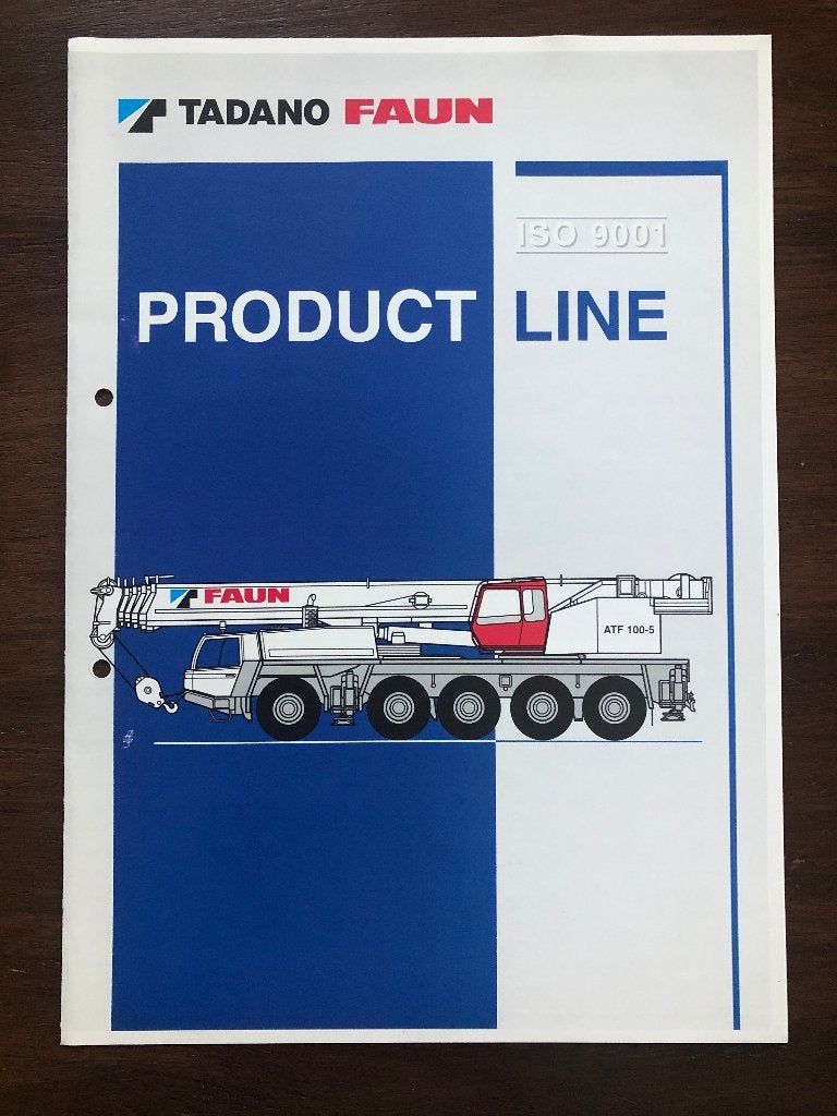 Tadano FAUN productline 2000, Hobby en Vrije tijd, Modelauto's | 1:50, Ophalen of Verzenden, Zo goed als nieuw, Overige typen