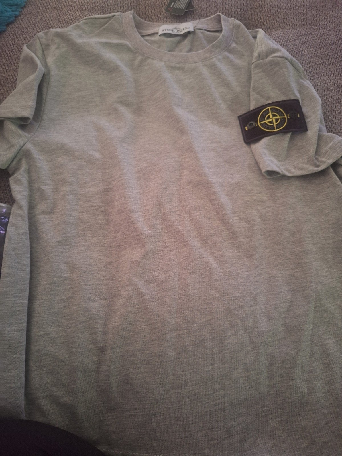 Stone Island T-shirt en korte broek set - Maat S, Ophalen of Verzenden
