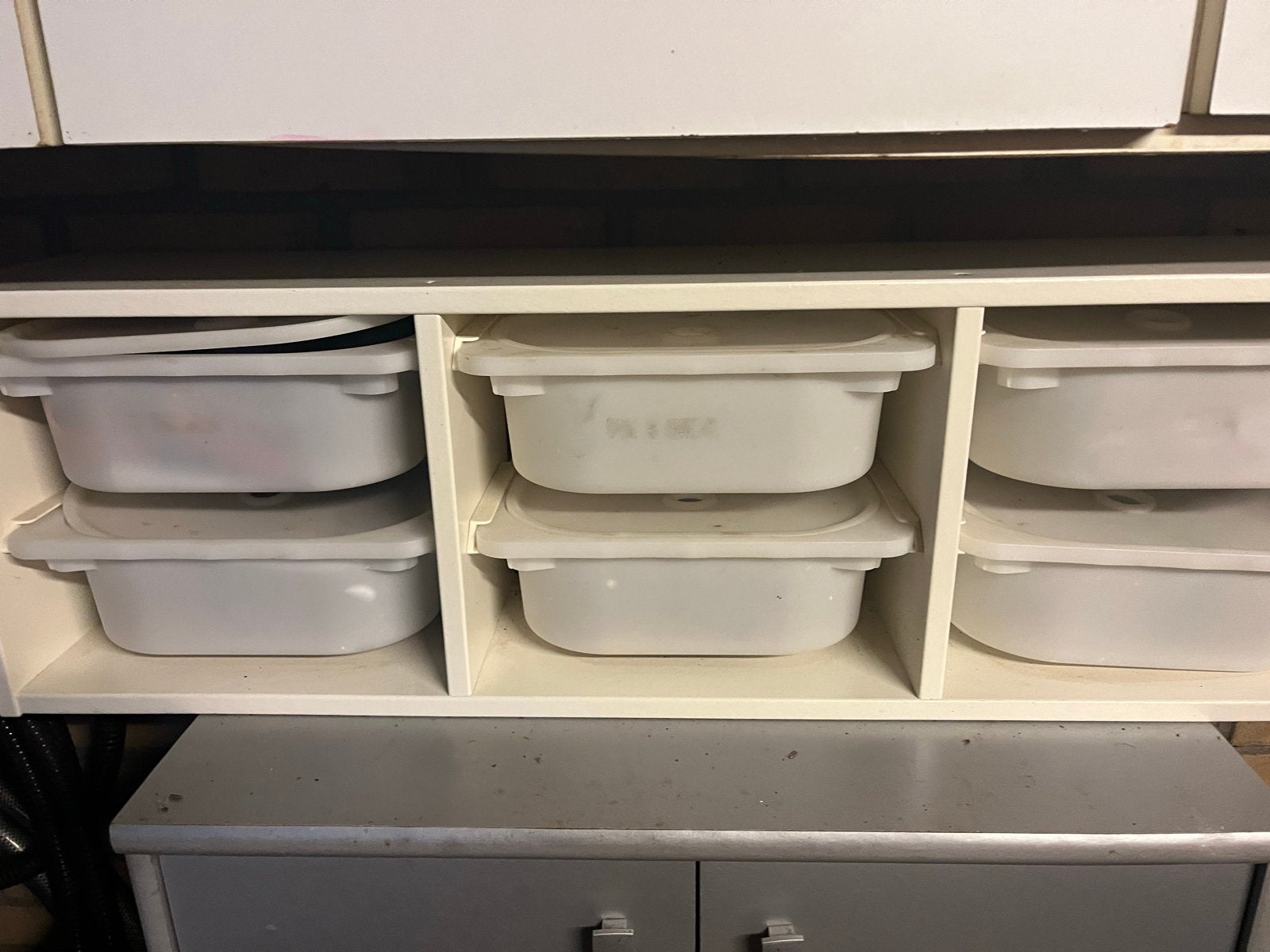 IKEA kastje met opbergbakken, Ophalen of Verzenden, Gebruikt