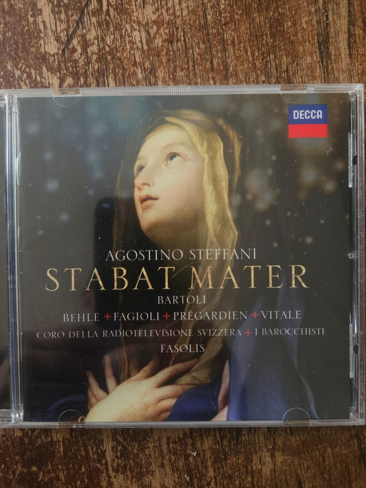 Agostino Steffani - Stabat Mater (CD) - Cecilia Bartoli, Ophalen of Verzenden, Barok, Zo goed als nieuw, Vocaal