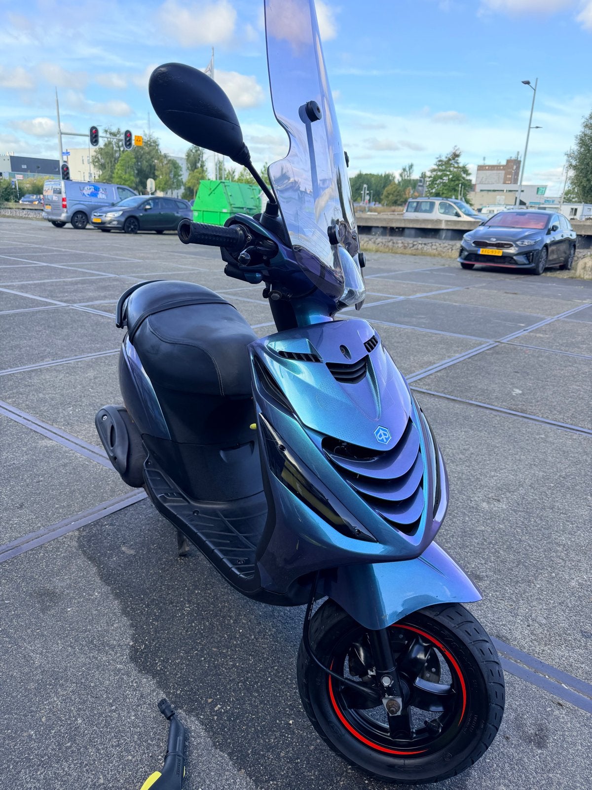 Piaggio Zip 2000 - Unieke Kleur - Goed Onderhouden, Ophalen of Verzenden, Gebruikt, Maximaal 45 km/u, Benzine