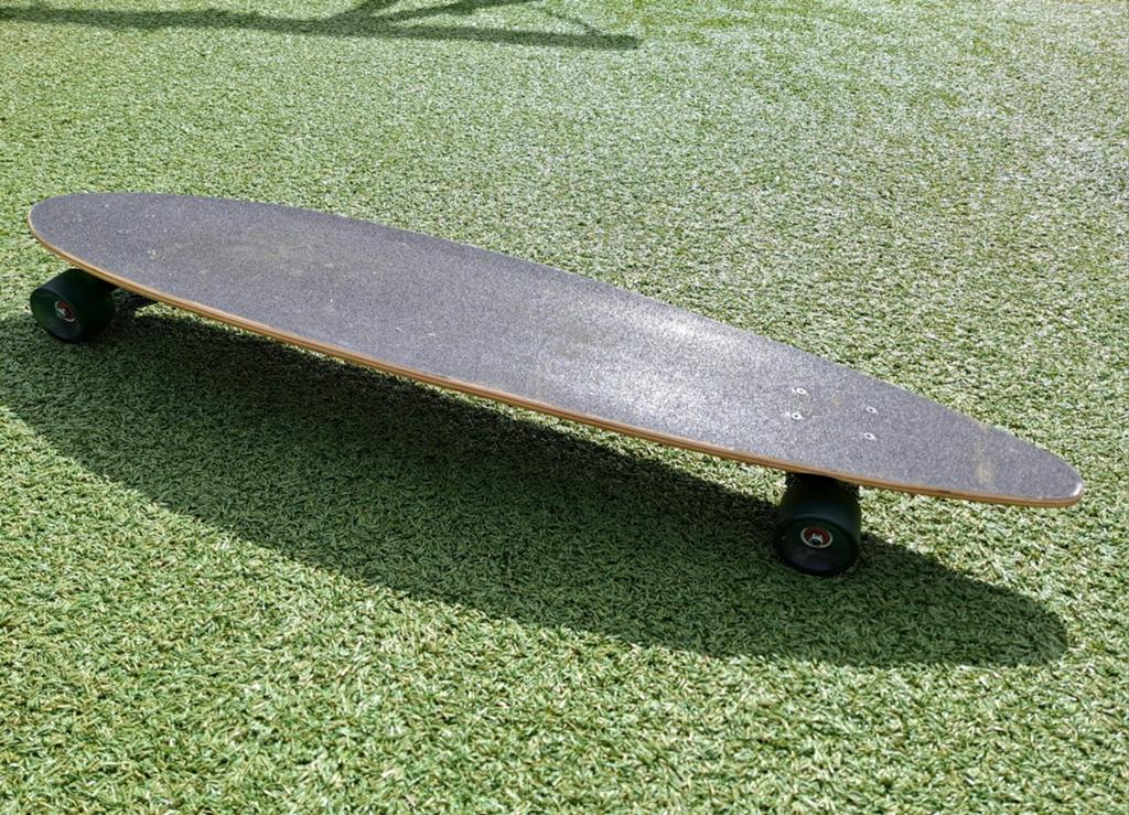 Mooi zgan Longboard, Sport en Fitness, Skateboarden, Ophalen, Zo goed als nieuw, Overige typen, Longboard