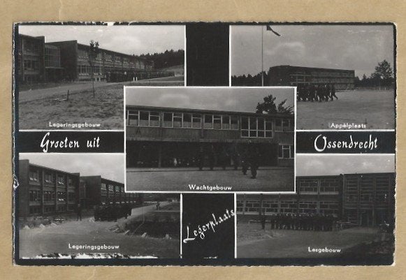 Oud Ossendrecht Legerplaats Ansichtkaart, Verzamelen, Ophalen of Verzenden, 1940 tot 1960, Gelopen, Noord-Brabant