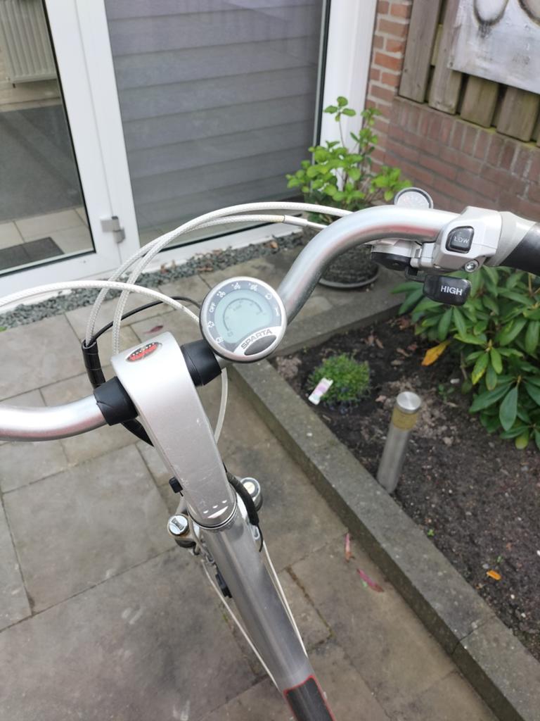 Sparta fietsdisplay - Gebruikt, Fietsen en Brommers, Fietsaccessoires | Fietscomputers, Ophalen of Verzenden, Gebruikt