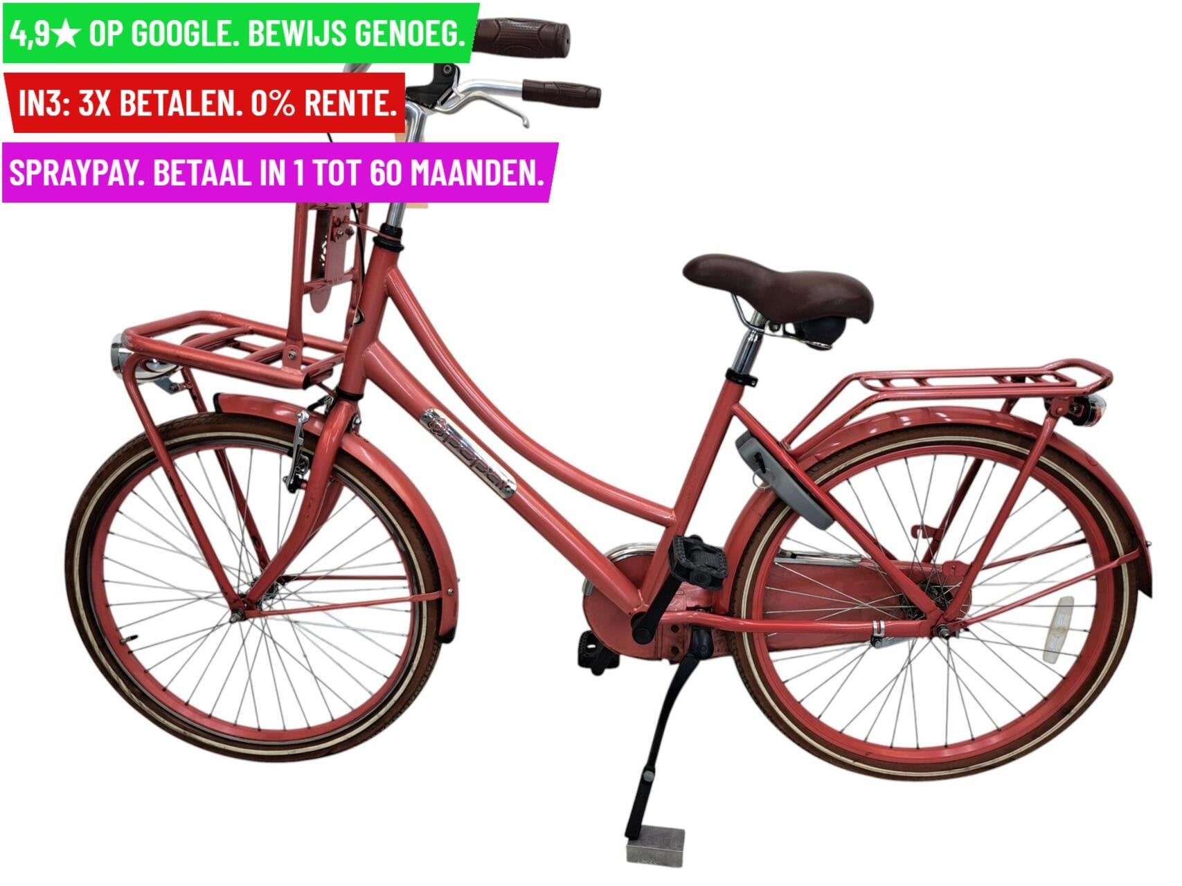Damesfiets Popal 24"/40cm/transport/1ver - Garantie/Levering, Overige merken, Gebruikt, 56 cm of meer, 9713 BV