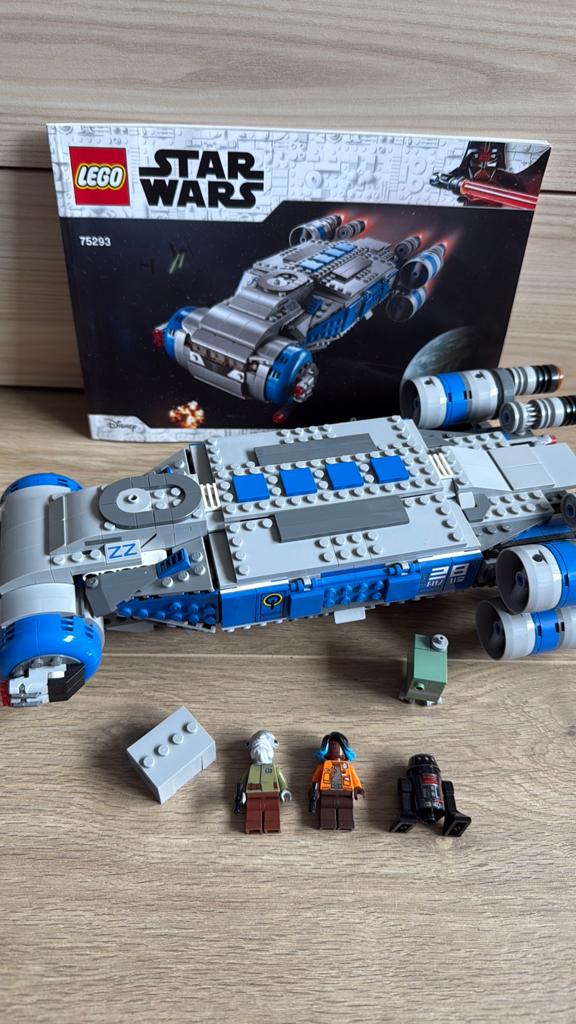 LEGO Star Wars 75293 Resistance I-TS Transport, Star Wars, Lego, Ophalen of Verzenden, Zo goed als nieuw