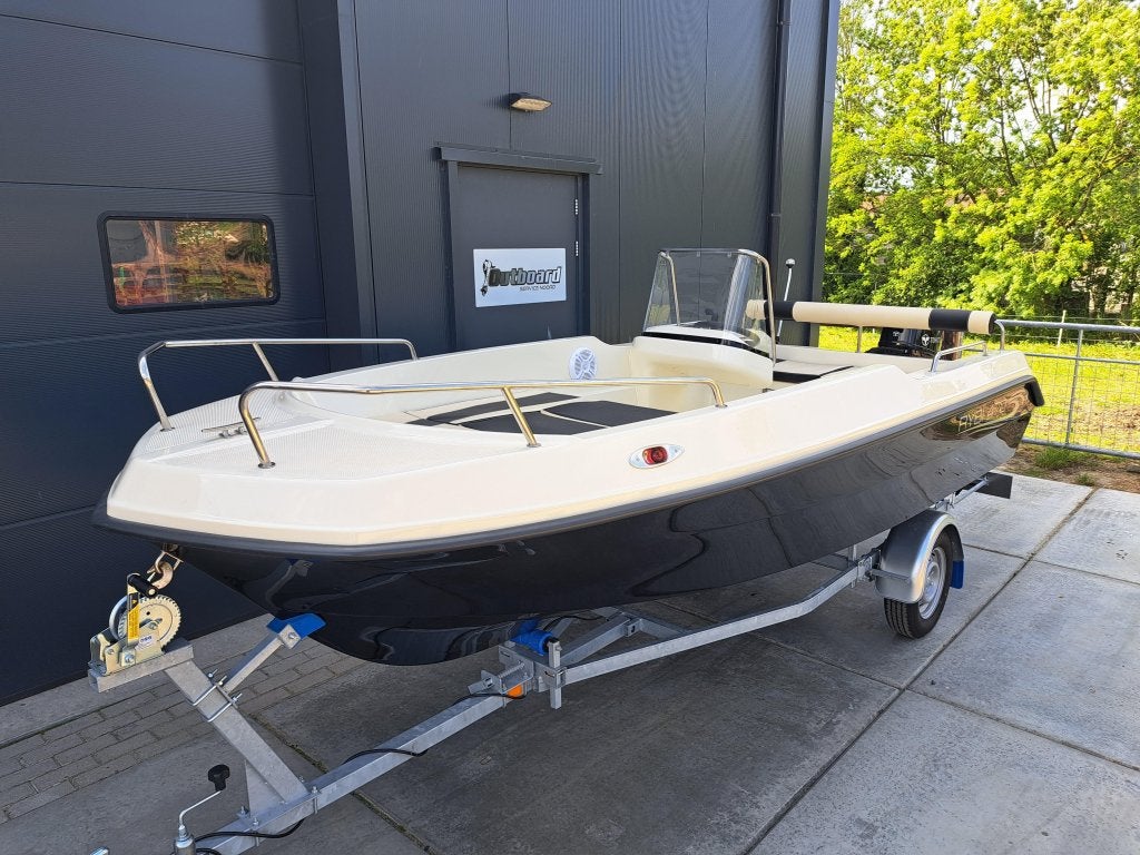470 Vaarklare set, Watersport en Boten, Overige merken, Consoleboot, Gebruikt, Trailer